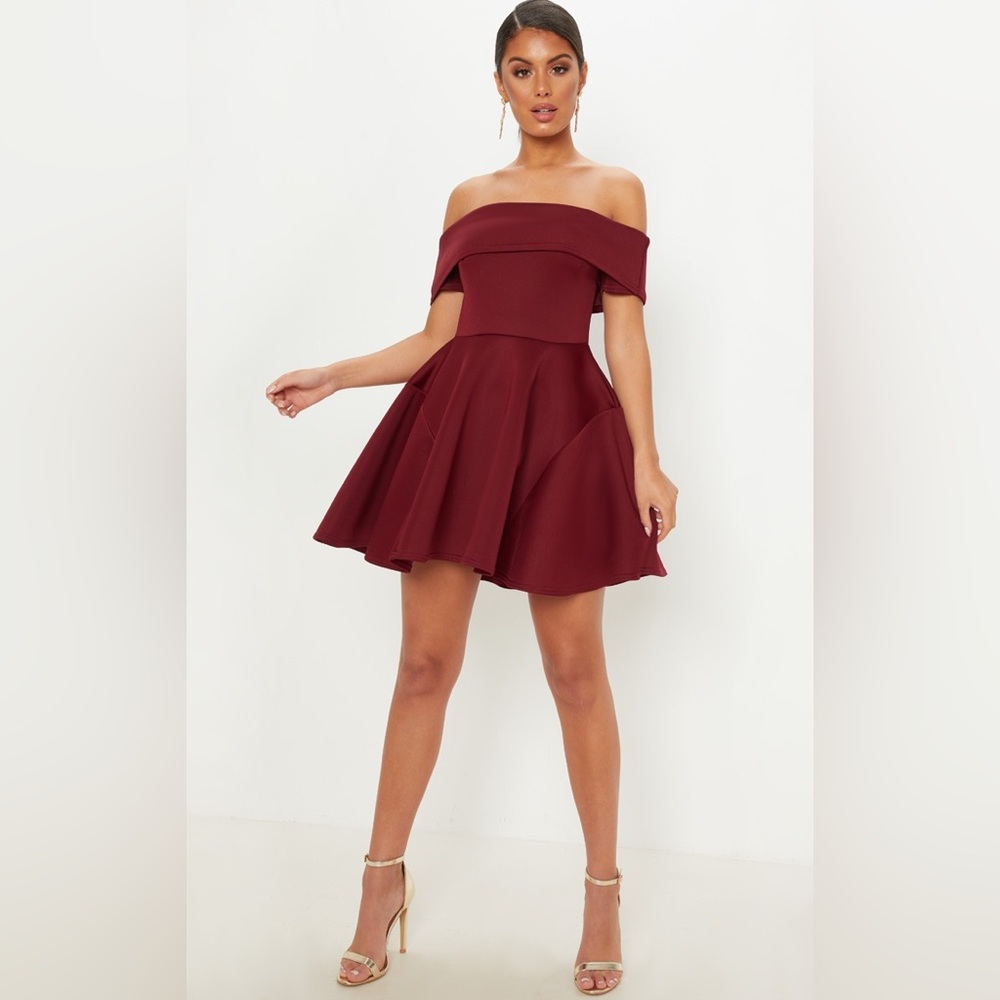 PLT SCUBA SKATER DRESS SZ 4